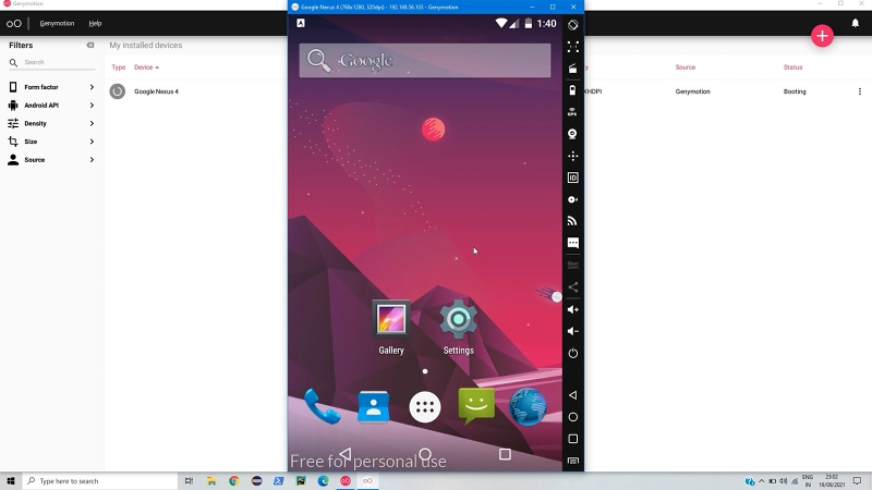 Download Genymotion