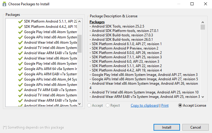 Download Android SDK