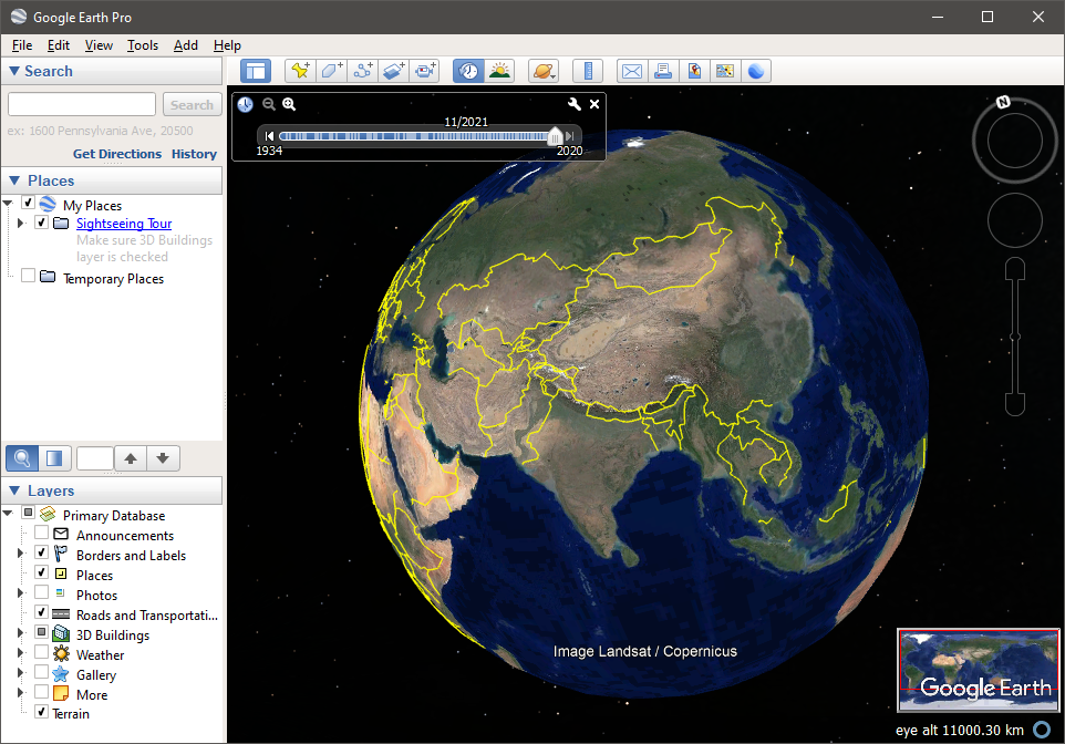 Google Earth Free Download for Windows 10, 11, 7 (32 / 64bit)