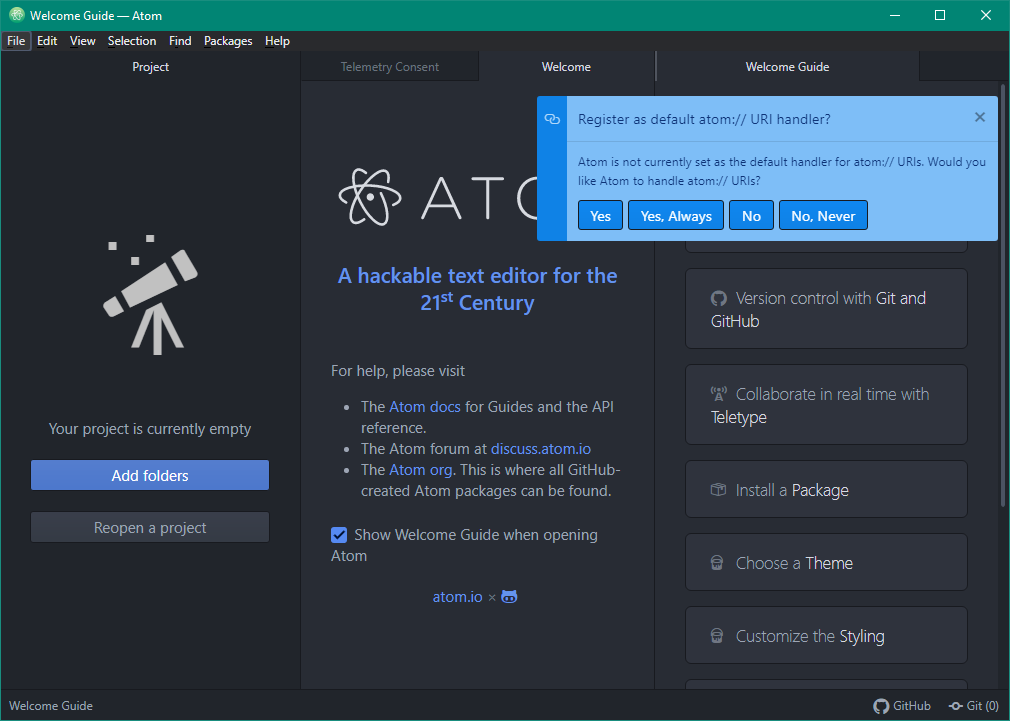 Download Atom