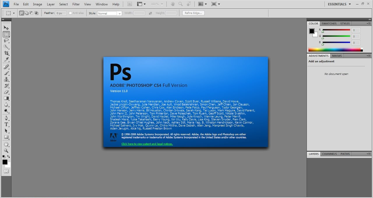 Adobe Photoshop CS4 Free Download for Windows 10, 11, 7 (32 / 64-bit) Adobe Photoshop CS4 Free Download for Windows 10, 11, 7 (32 / 64-bit)