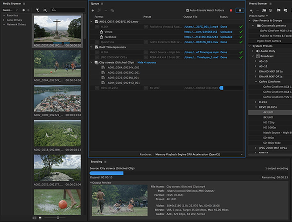 Adobe Media Encoder