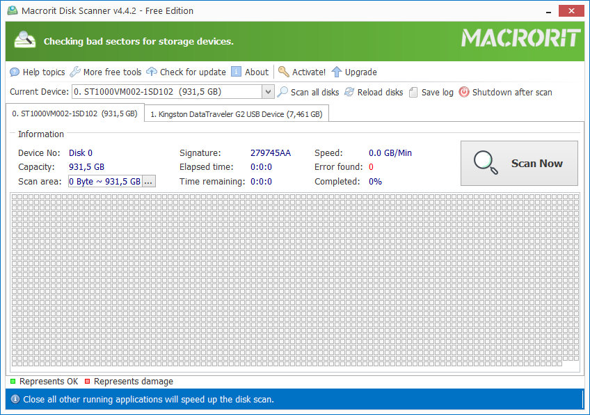 free Macrorit Disk Scanner Pro 6.5.0