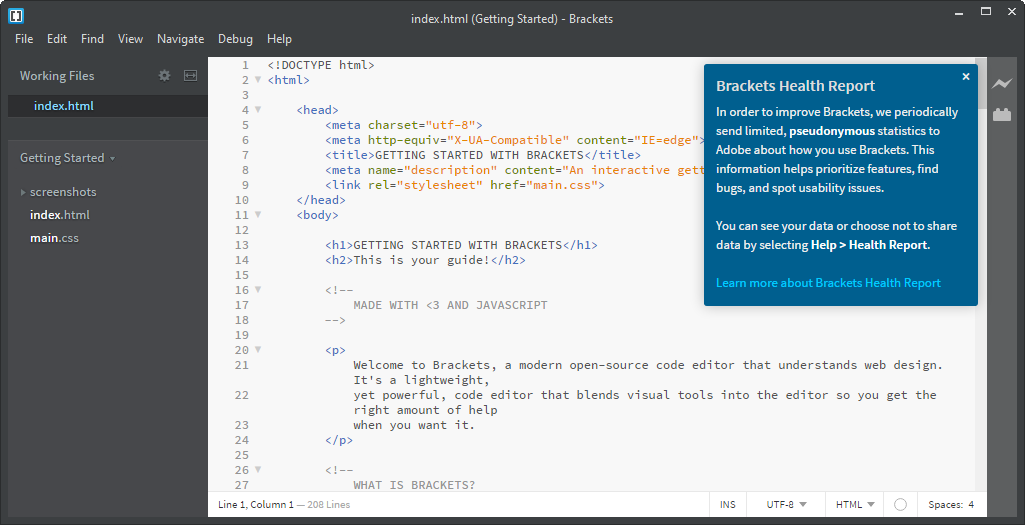 brackets free download for windows