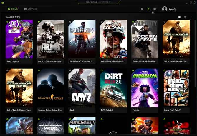 NVIDIA GeForce Experience