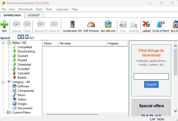 Download Accelerator Plus
