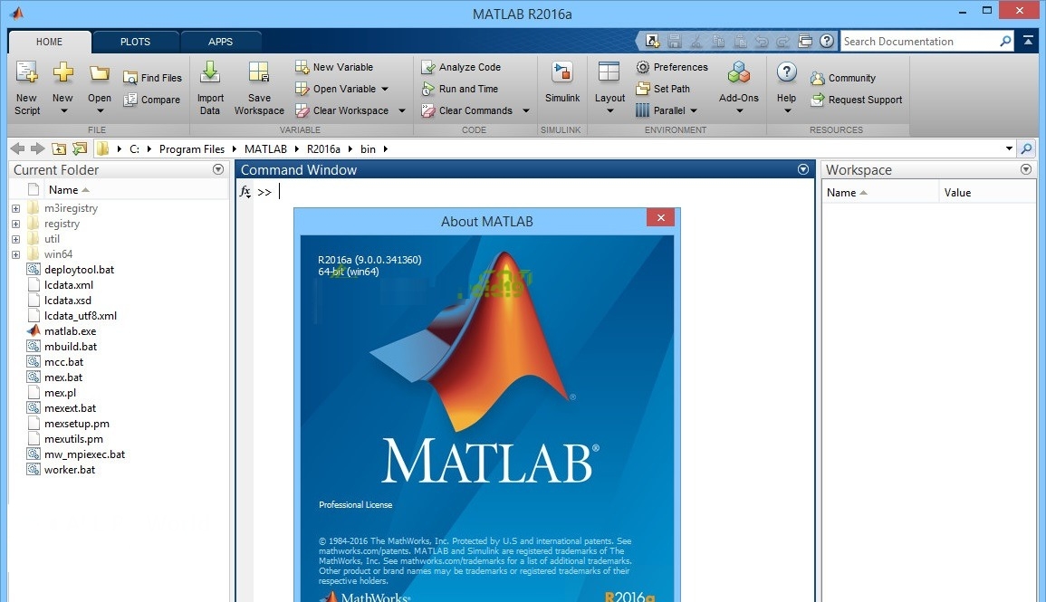 MATLAB 2016