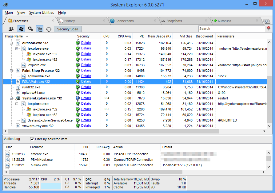 System Explorer