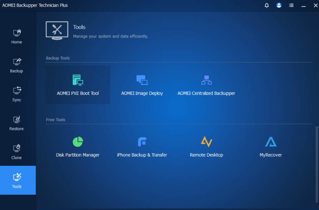 AOMEI Backupper Free Download