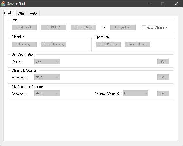 Canon G3000 Resetter