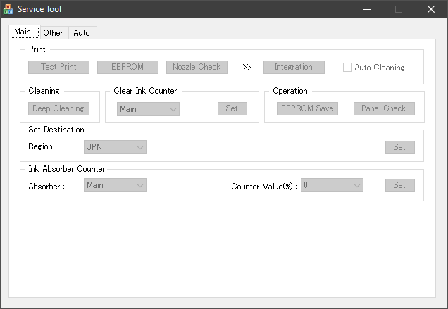 Canon G3010 Resetter