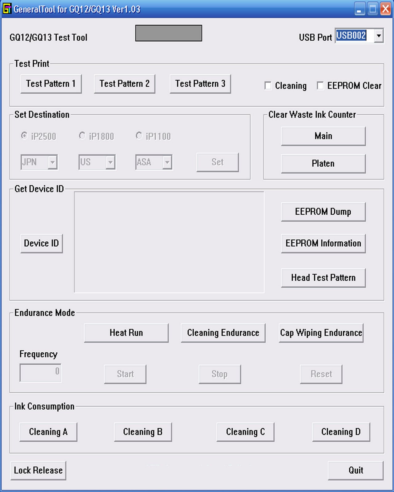 Canon IP1880 Resetter
