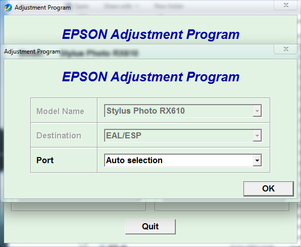 Epson RX610 Resetter 