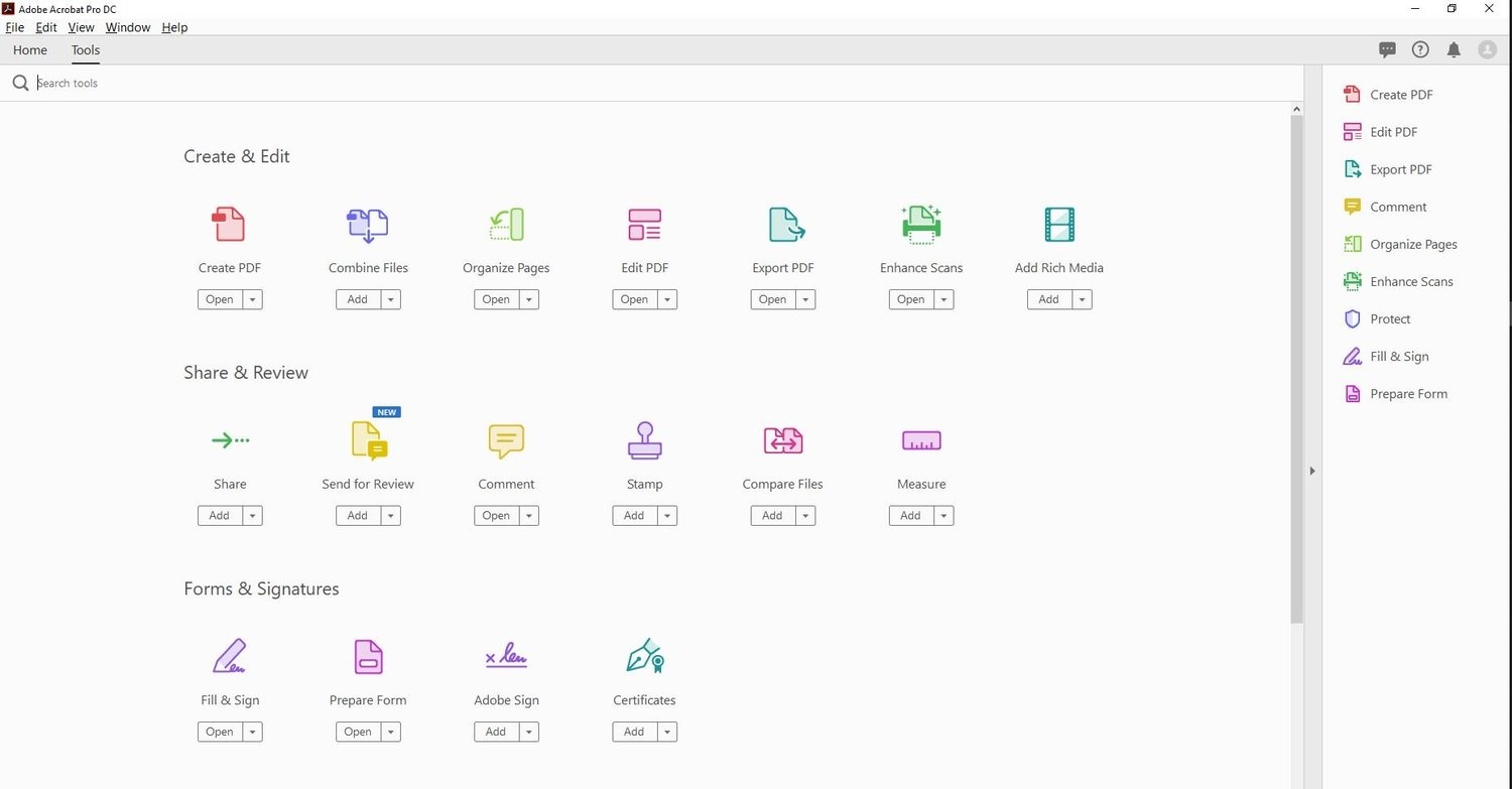 Adobe Acrobat Pro DC 2019