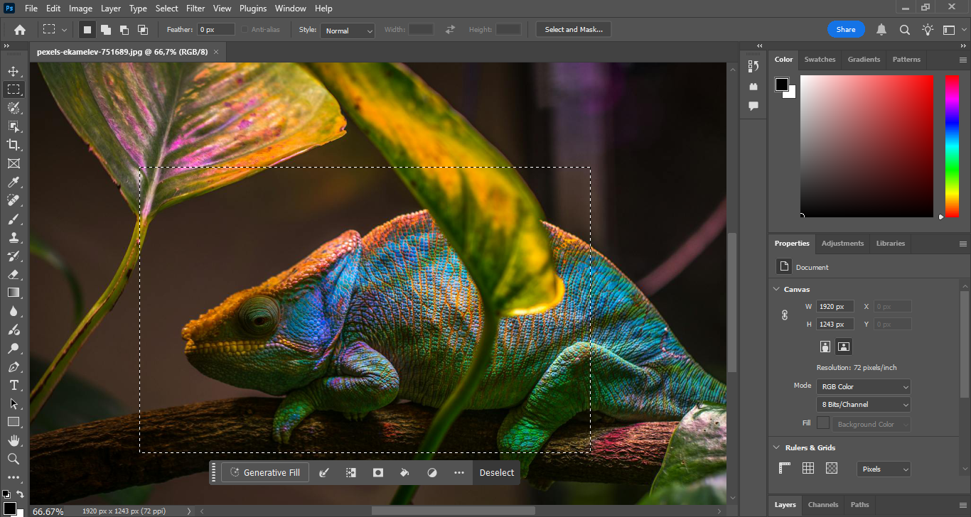 Firefly AI Support for Photoshop