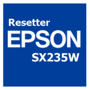 Epson SX235W Resetter